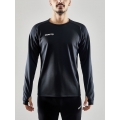 Craft Sport-Langarmshirt Evolve Crew Neck - aus Stretchmaterial - schwarz Herren